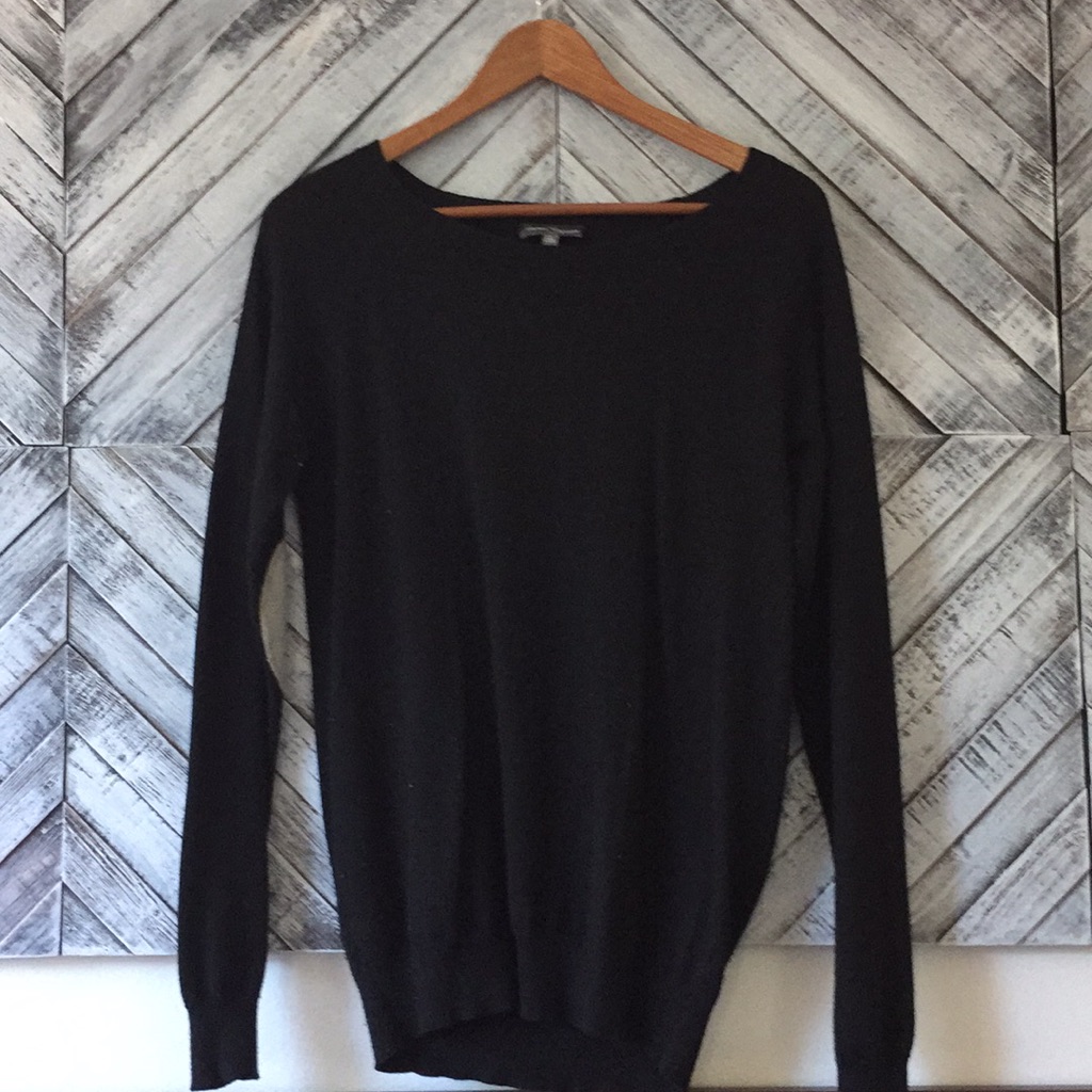 Patch Sleeve Sweater